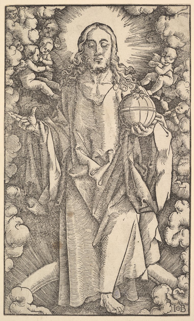 Kristus fra Kristus og apostlene, 1519. af Hans Baldung