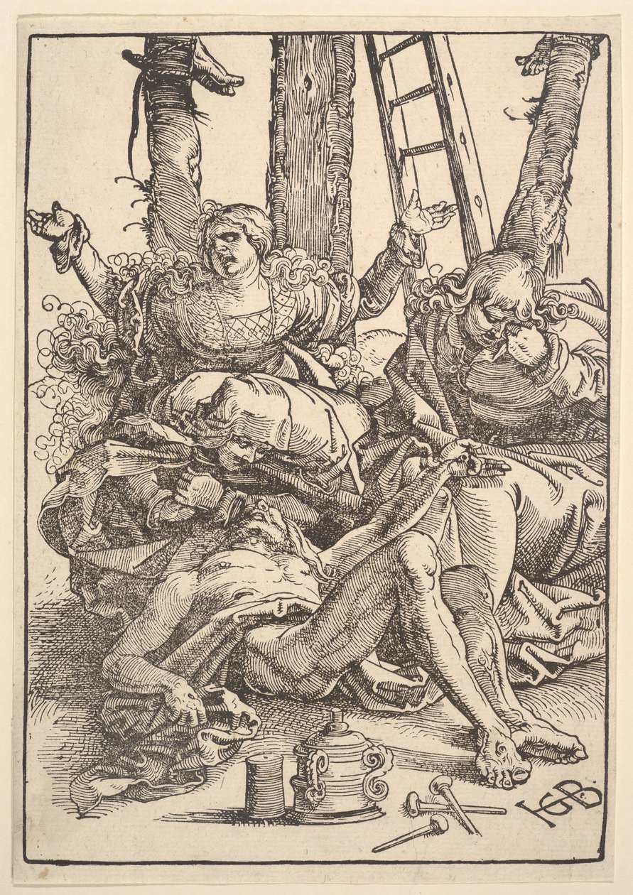 Klagesang over Kristus, 1510. af Hans Baldung