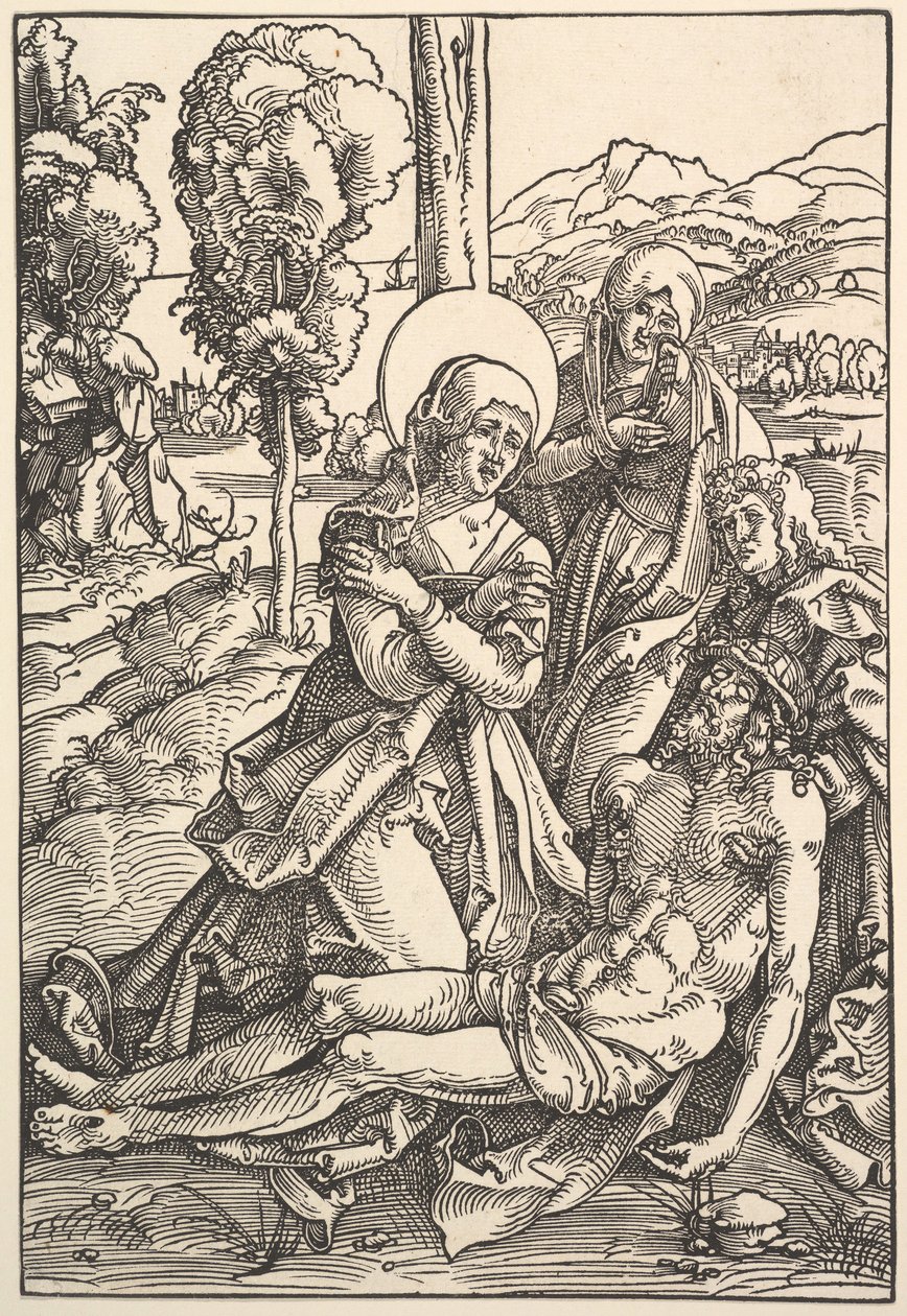 Klagesang over Kristus, 1510. af Hans Baldung