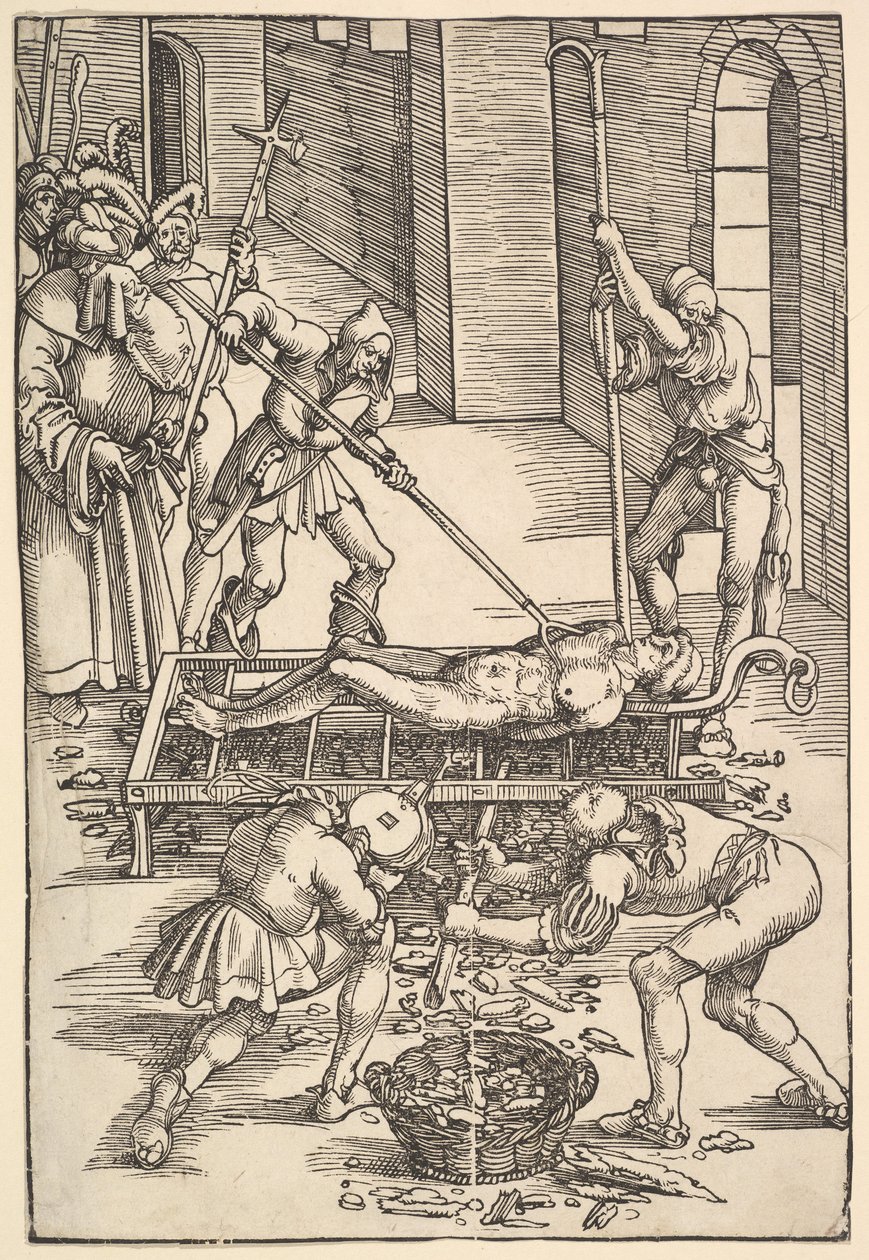 Martyrium af St. Lawrence, ca. 1505. af Hans Baldung