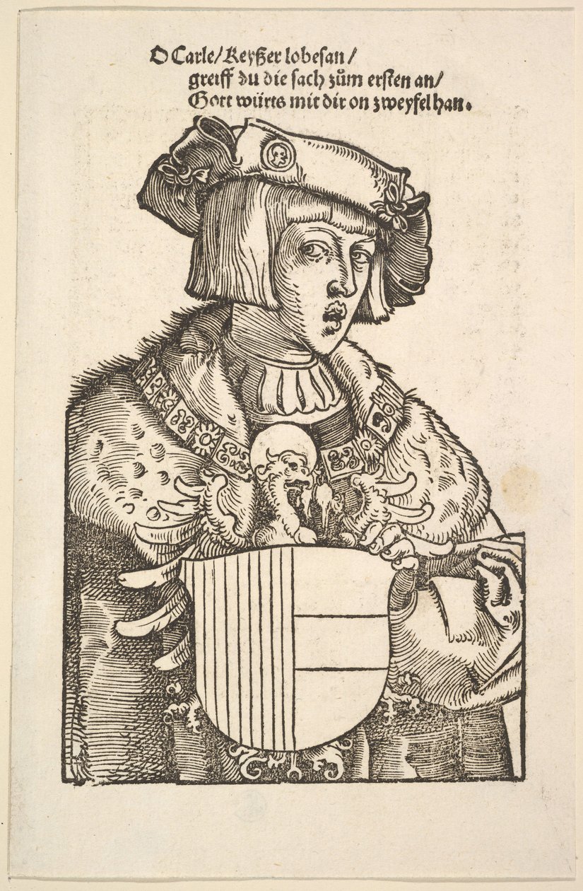 Portræt af Charles V. af Hans Baldung