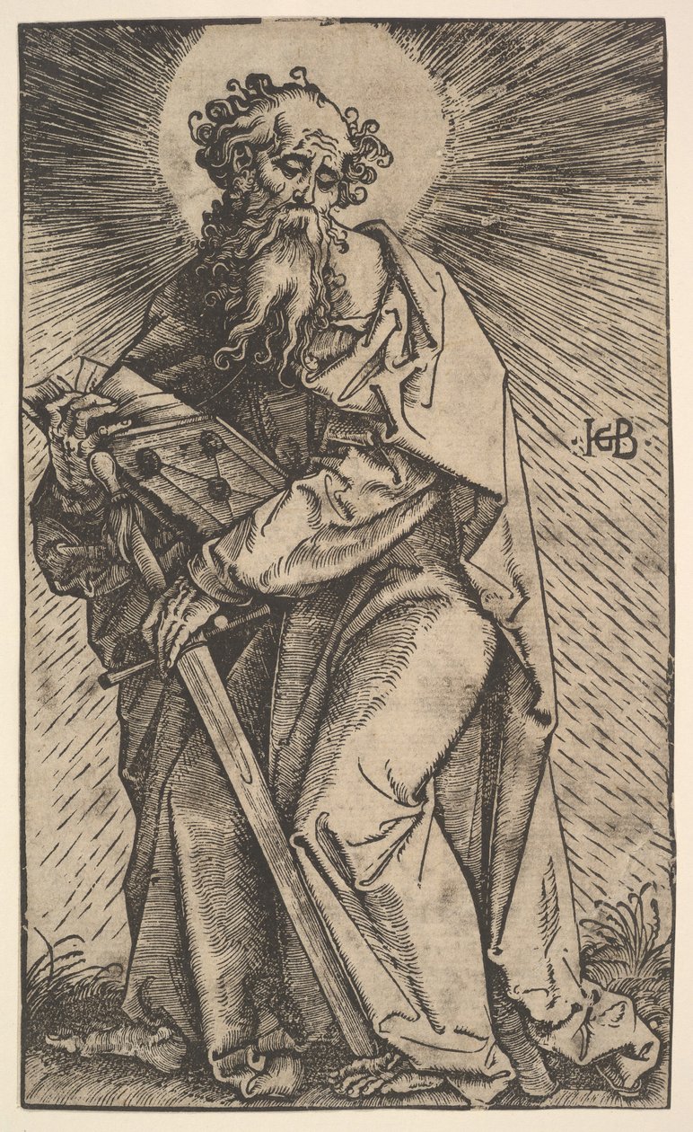 Sankt Paulus fra Kristus og apostlene, 1519. af Hans Baldung
