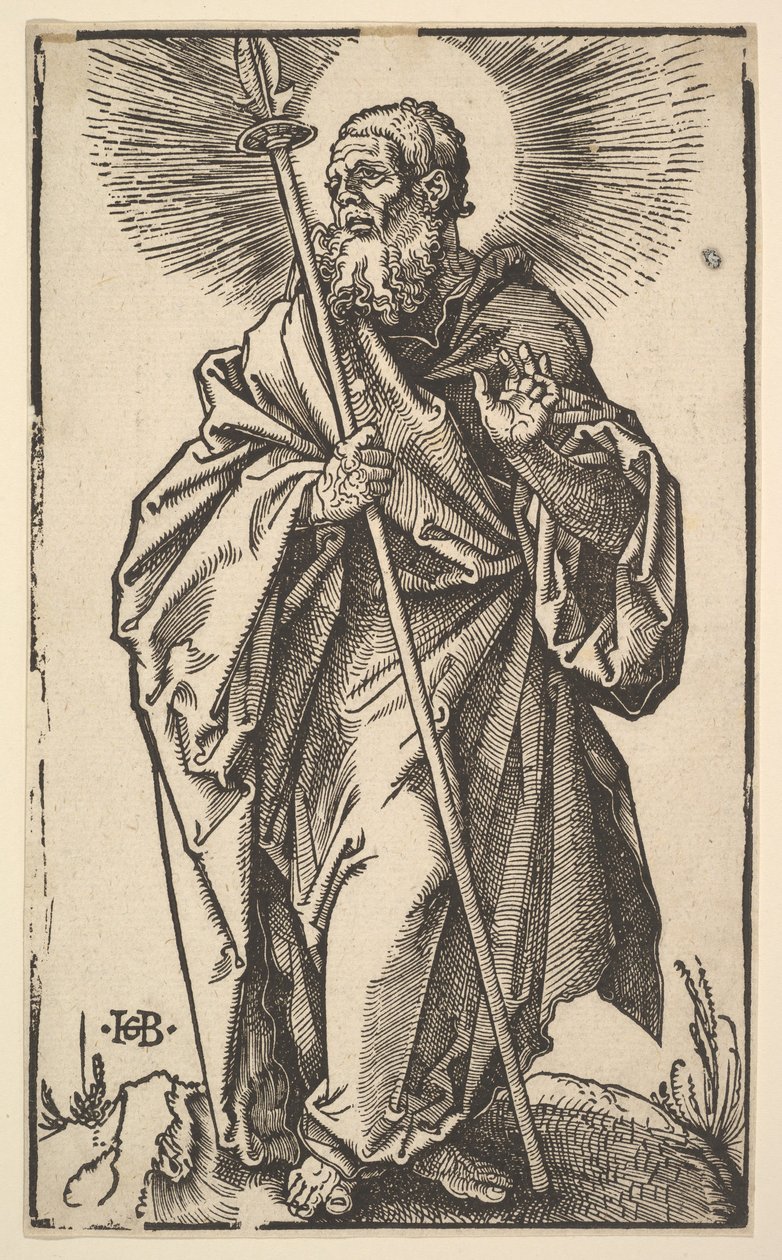Sankt Thomas fra Kristus og apostlene, 1519. af Hans Baldung