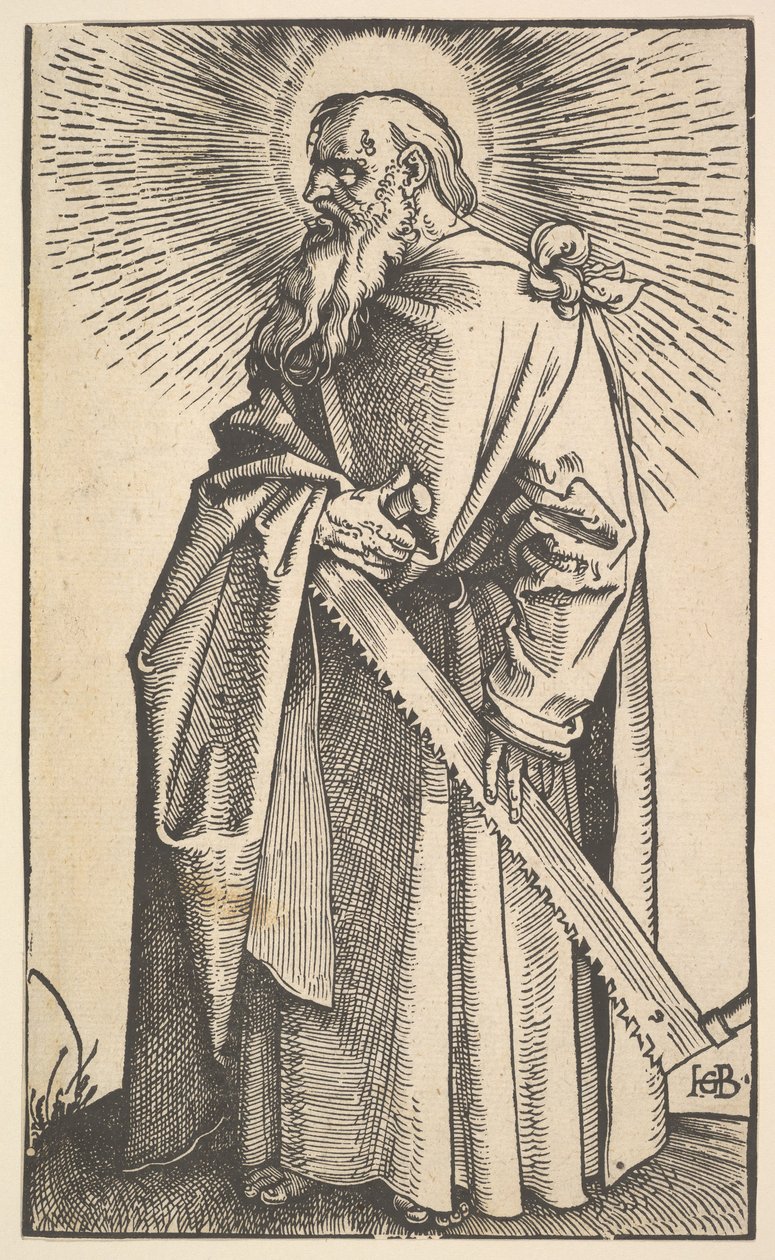 Sankt Simon fra Kristus og apostlene, 1519. af Hans Baldung