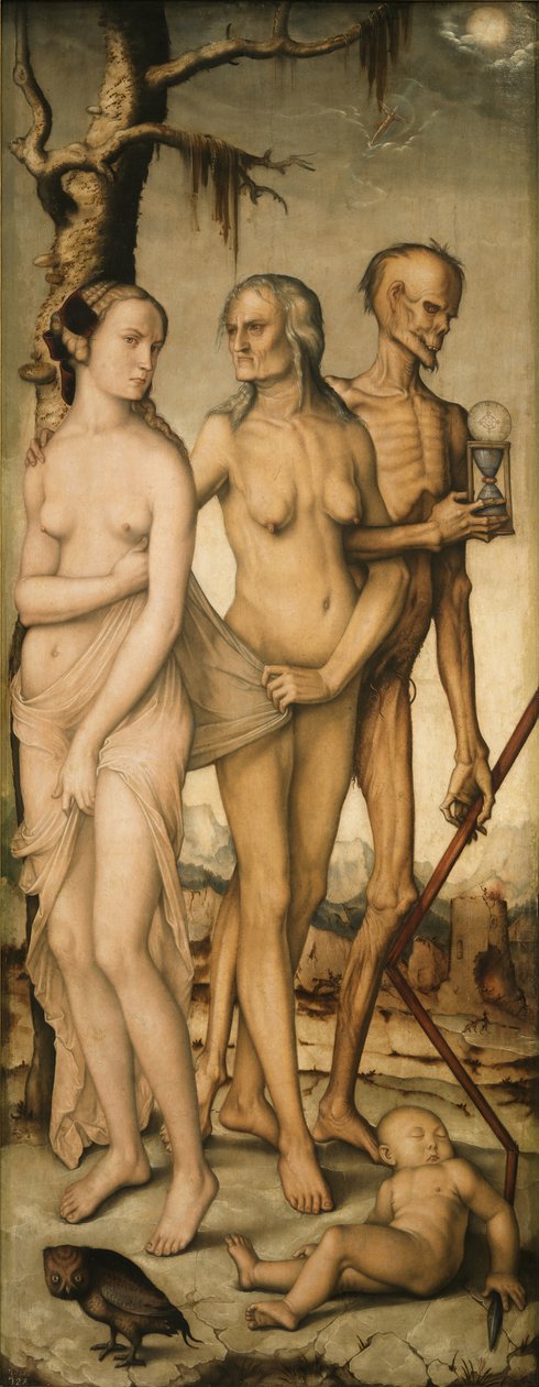 Tiderne og Døden af Hans Baldung