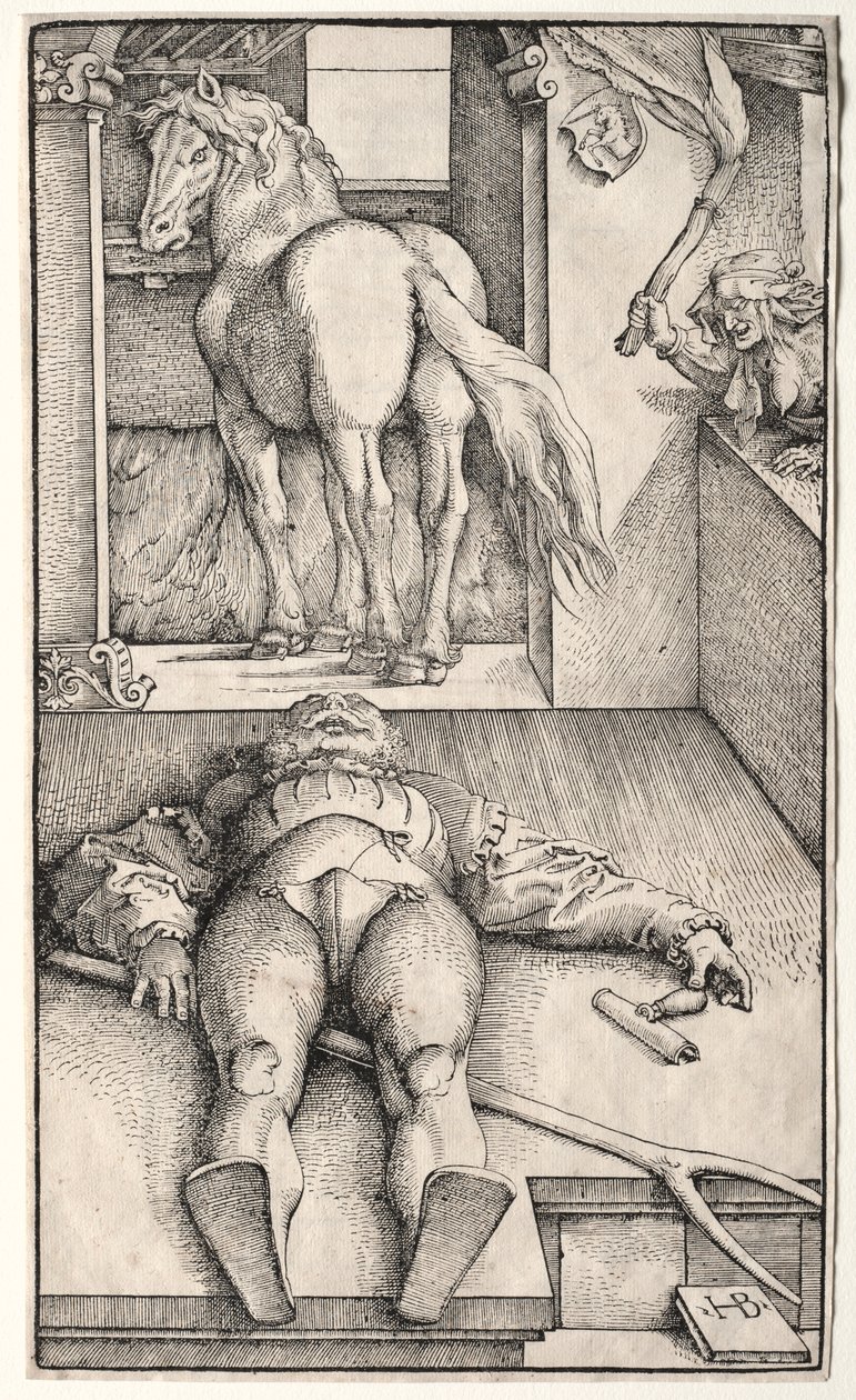 Den forheksede brudgom af Hans Baldung