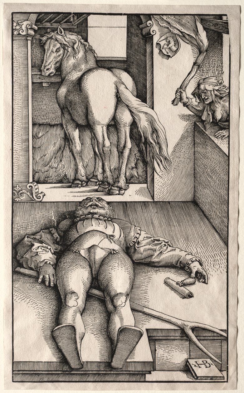 Den forheksede brudgom af Hans Baldung