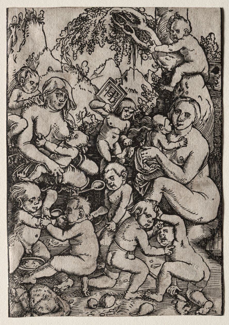 De to mødre af Hans Baldung