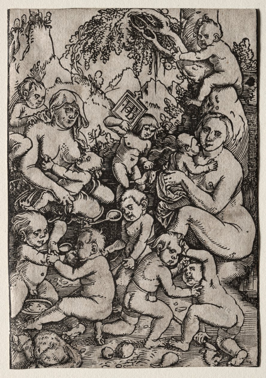 De to mødre. af Hans Baldung