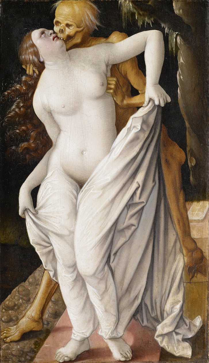 Død og kone af Hans Baldung Grien