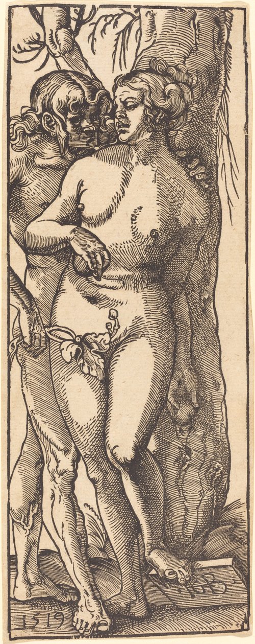 Adam og Eva af Hans Baldung Grien