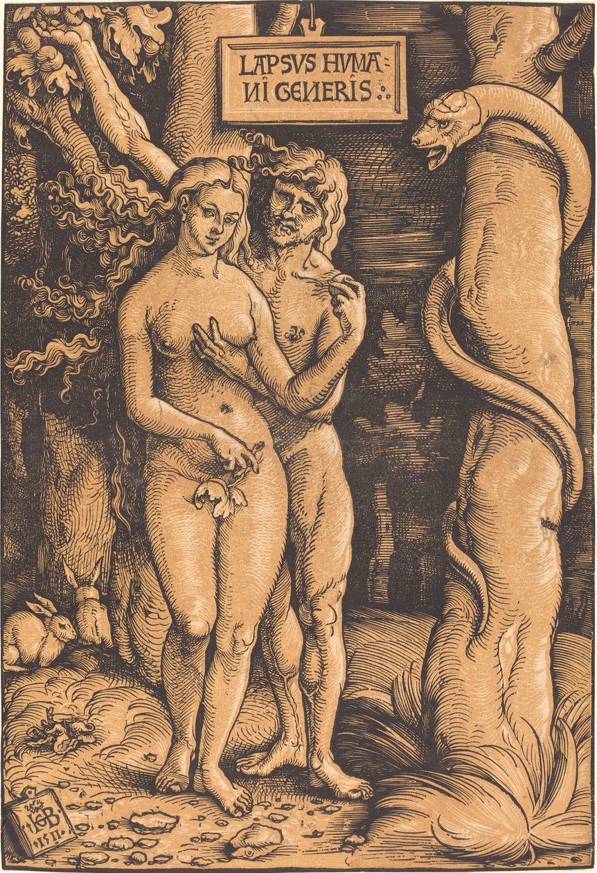 Adam og Eva af Hans Baldung Grien