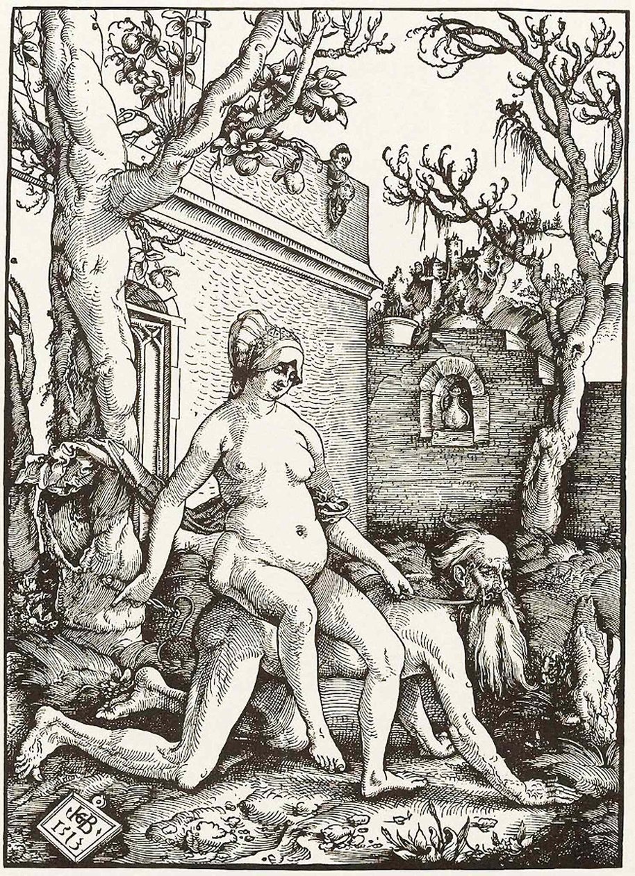 Aristoteles og Phyllis af Hans Baldung Grien