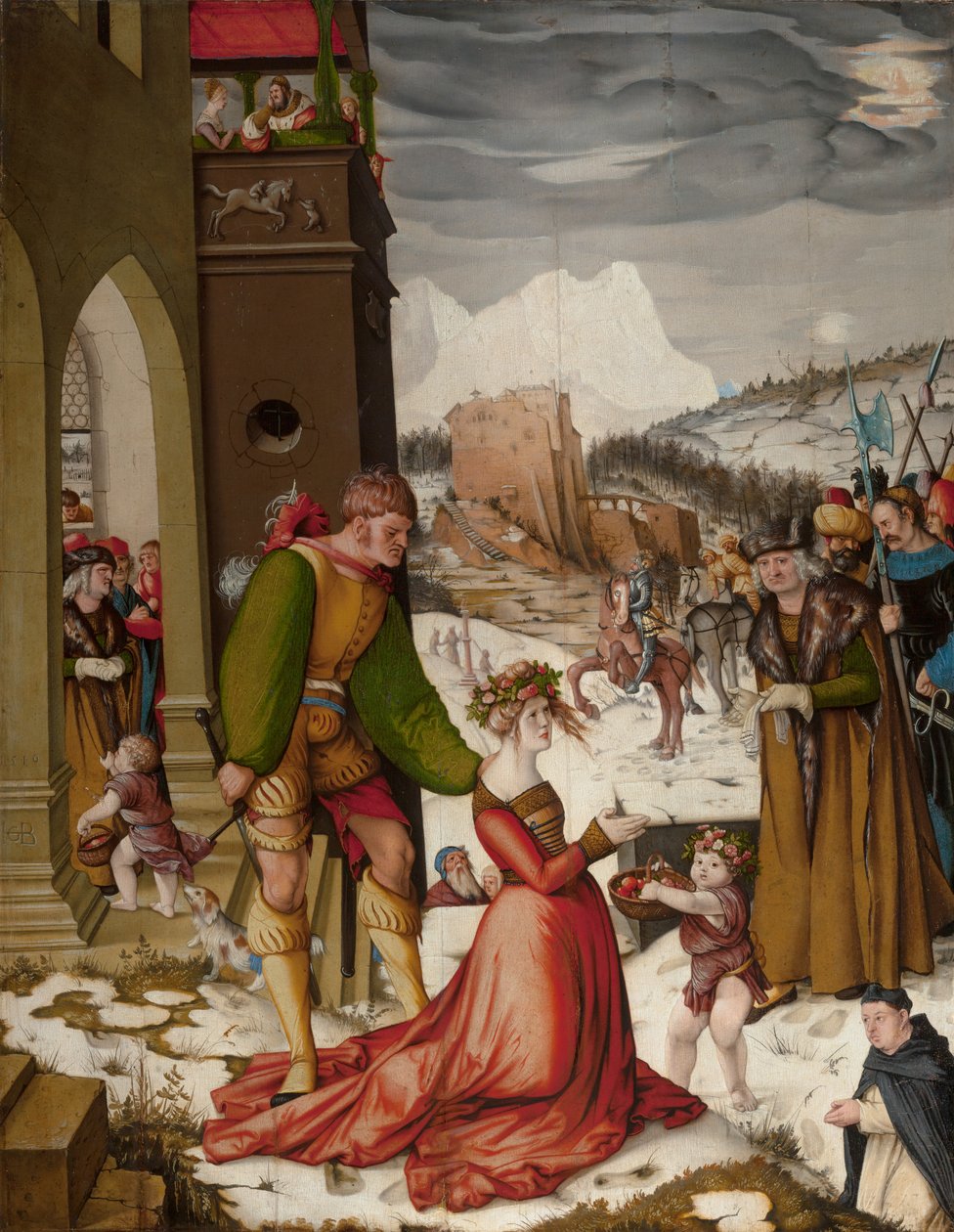 Halshugning af den hellige Dorothea af Hans Baldung Grien