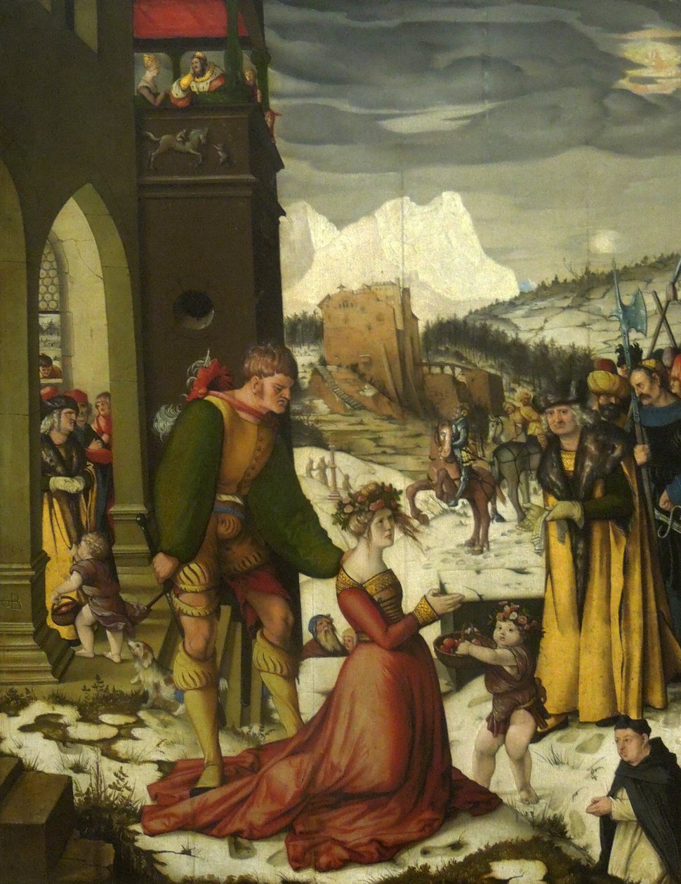 Halshugning af den hellige Dorothea af Hans Baldung Grien