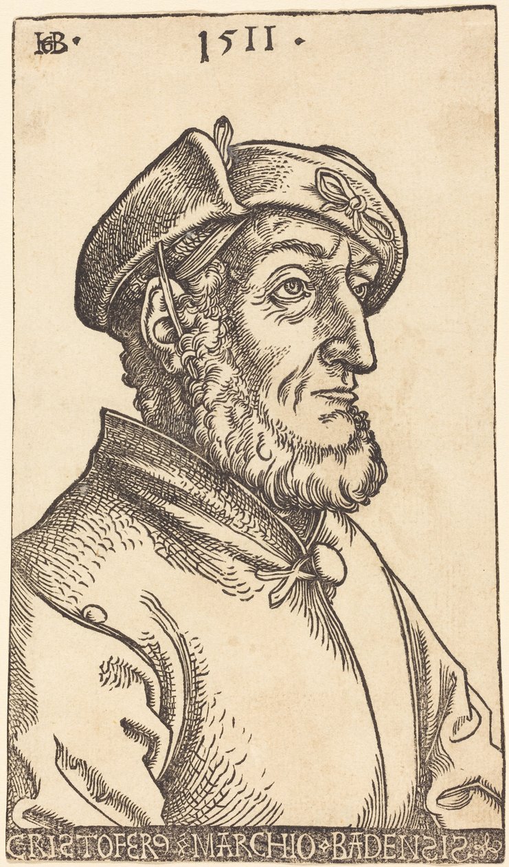 Christoph, markgreve af Baden af Hans Baldung Grien