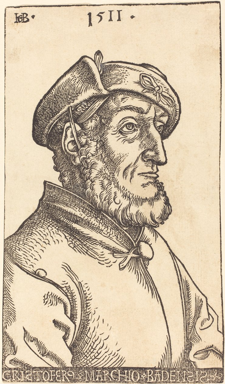 Christopher, markgreve af Baden, 1511 af Hans Baldung Grien