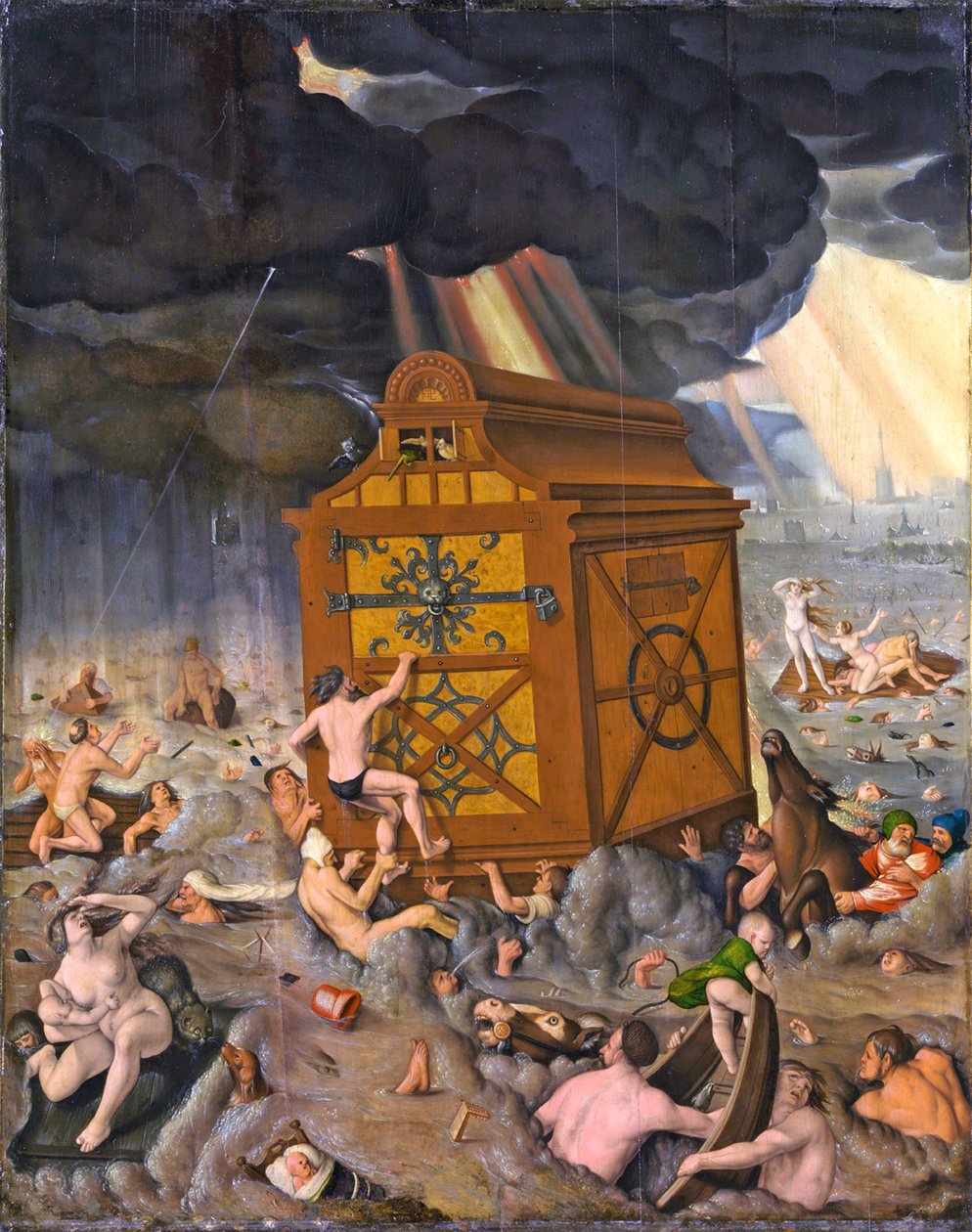 Tysk: Syndfloden Syndfloden af Hans Baldung Grien