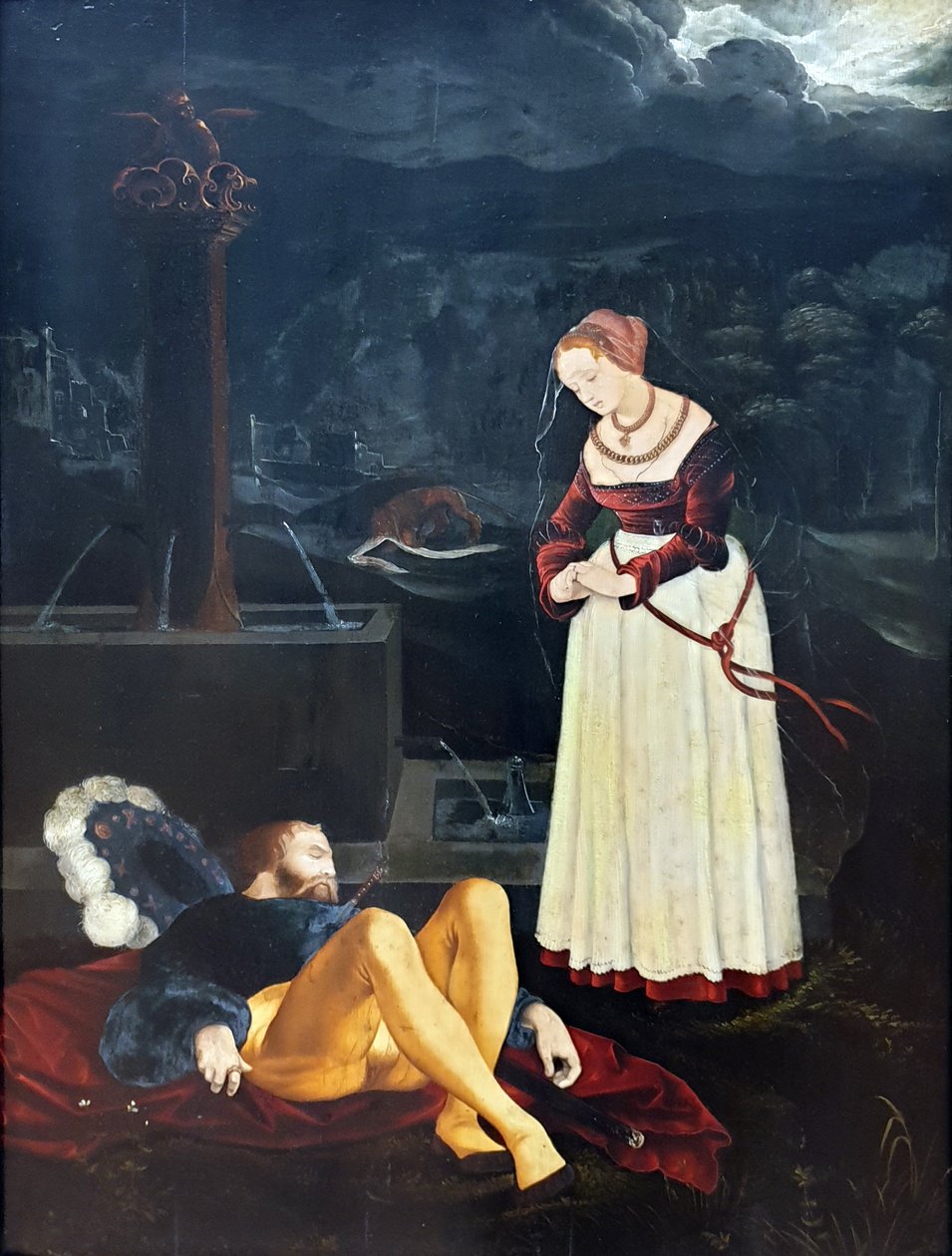 Tysk: Pyramus und Thisbe Pyramus og Thisbe af Hans Baldung Grien
