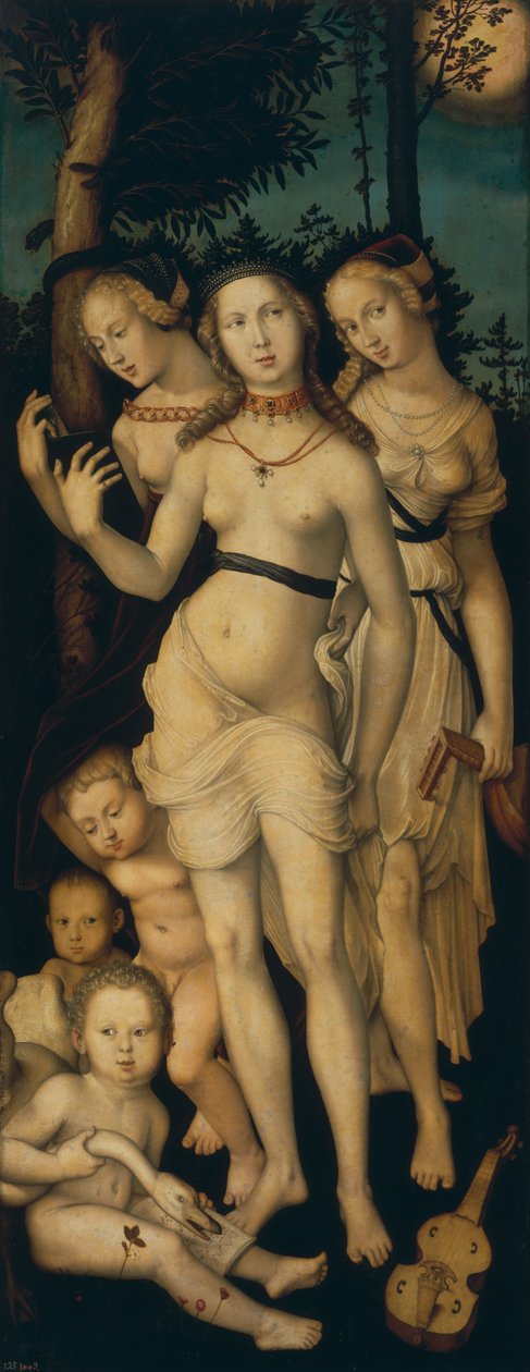 Harmoni eller De tre nåder af Hans Baldung Grien