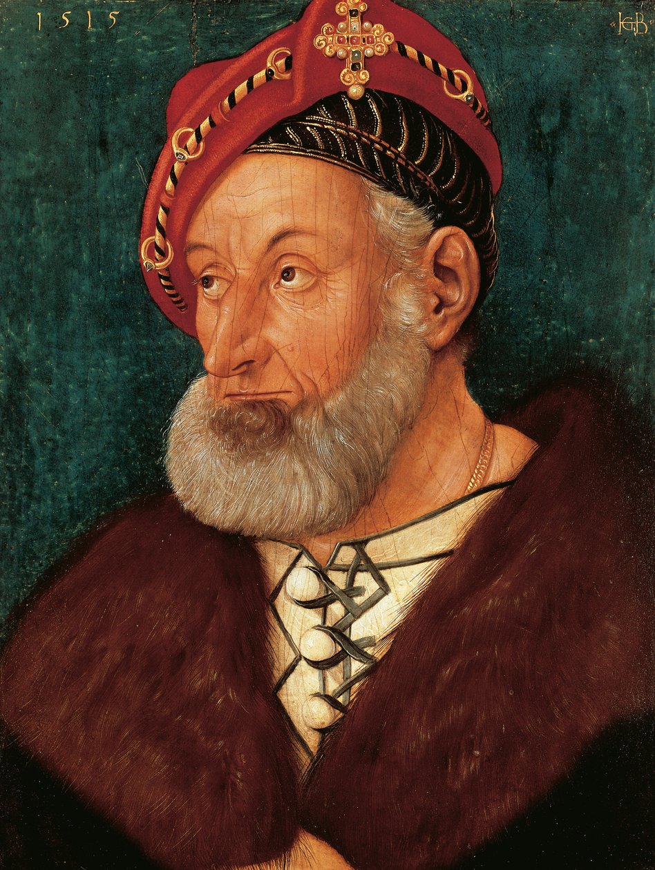 Portræt Christopher I, markgreve af Baden af Hans Baldung Grien