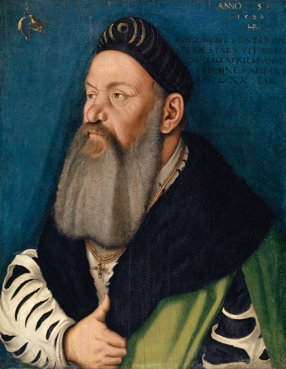 Portræt af Adelberg III af Bärenfels, 1526 af Hans Baldung Grien