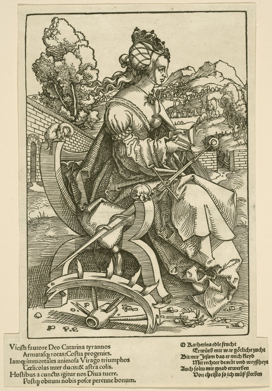 Sankt Katarina, 1505-07 af Hans Baldung Grien