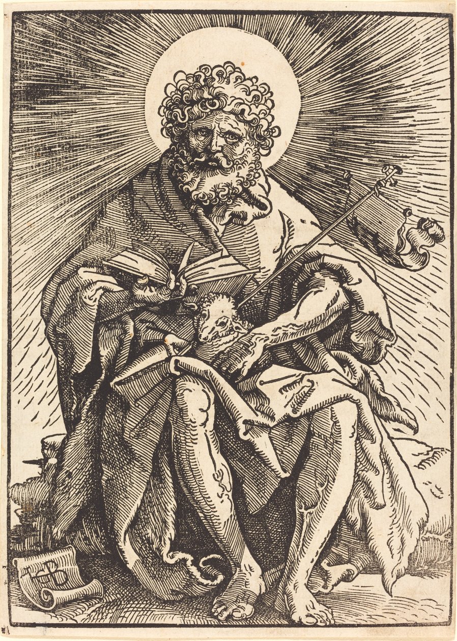 Sankt Johannes Døberen af Hans Baldung Grien