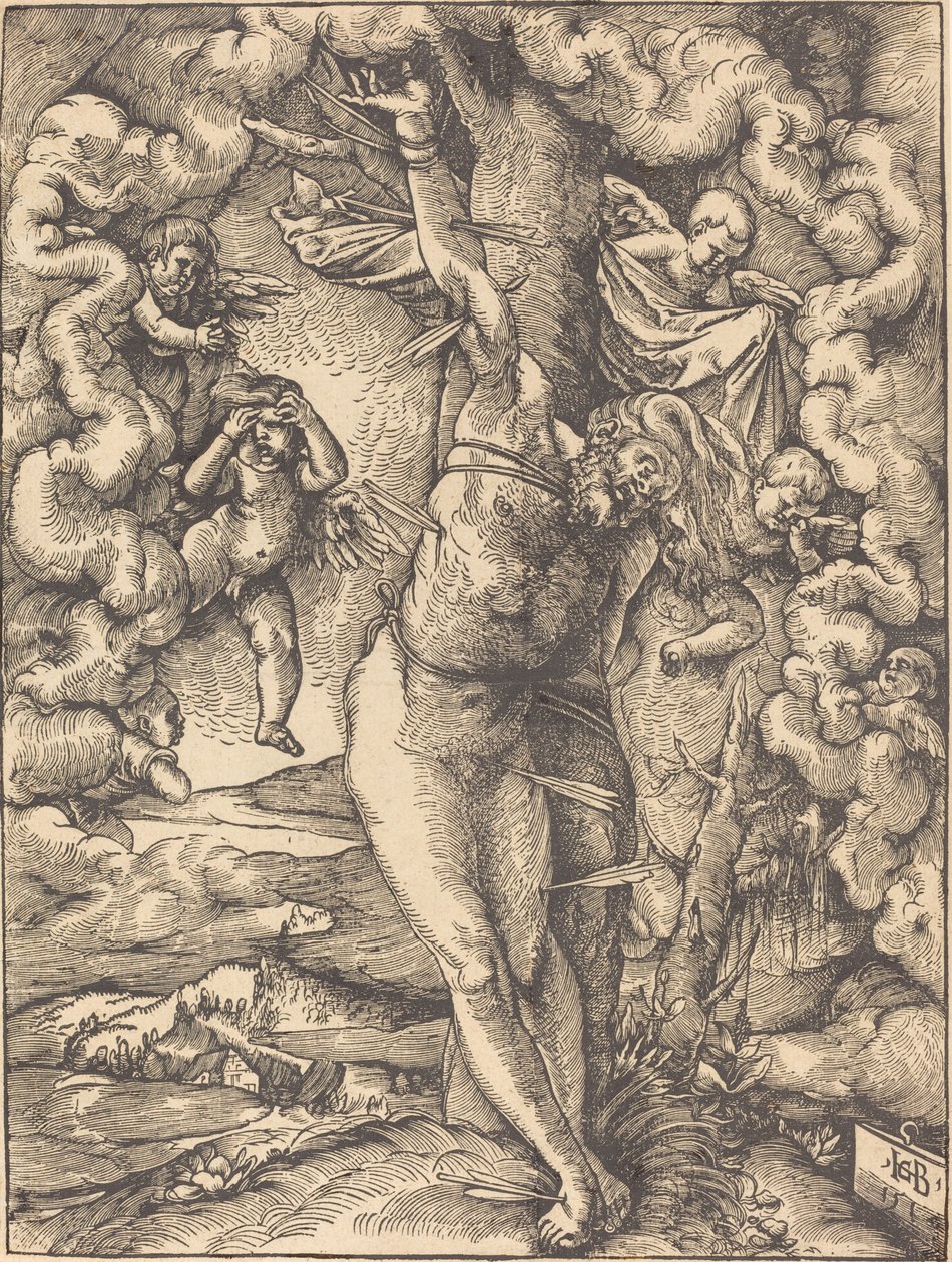 Sankt Sebastian af Hans Baldung Grien