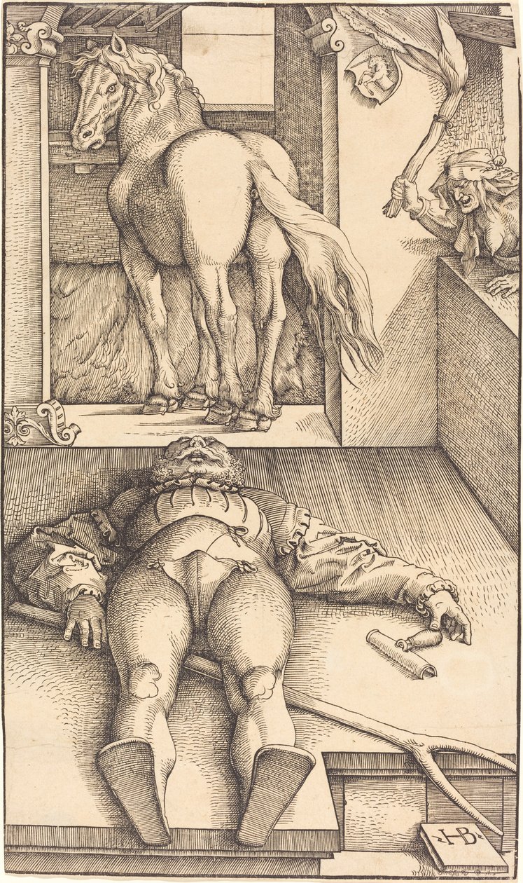 Den forheksede brudgom af Hans Baldung Grien