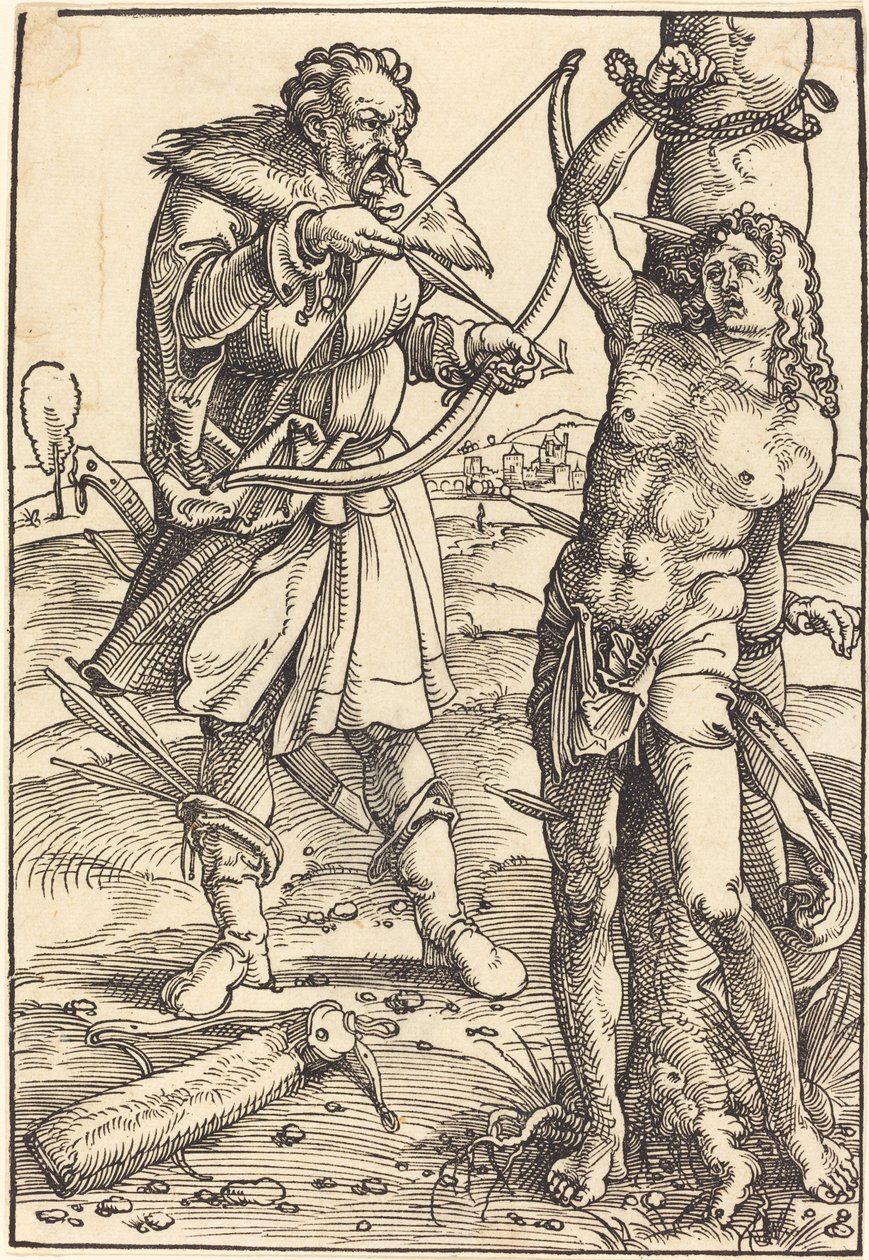Sankt Sebastians martyrium af Hans Baldung Grien
