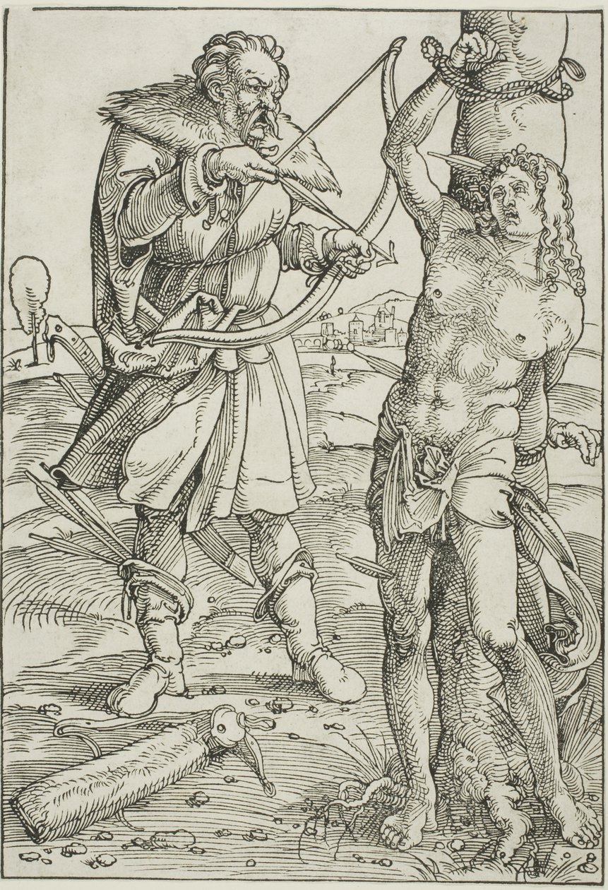 Sankt Sebastians martyrium af Hans Baldung Grien