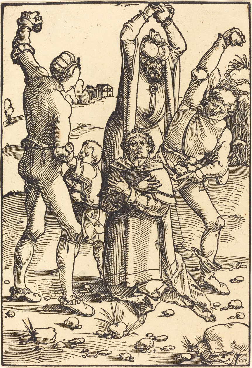 Steningen af Sankt Stefan af Hans Baldung Grien