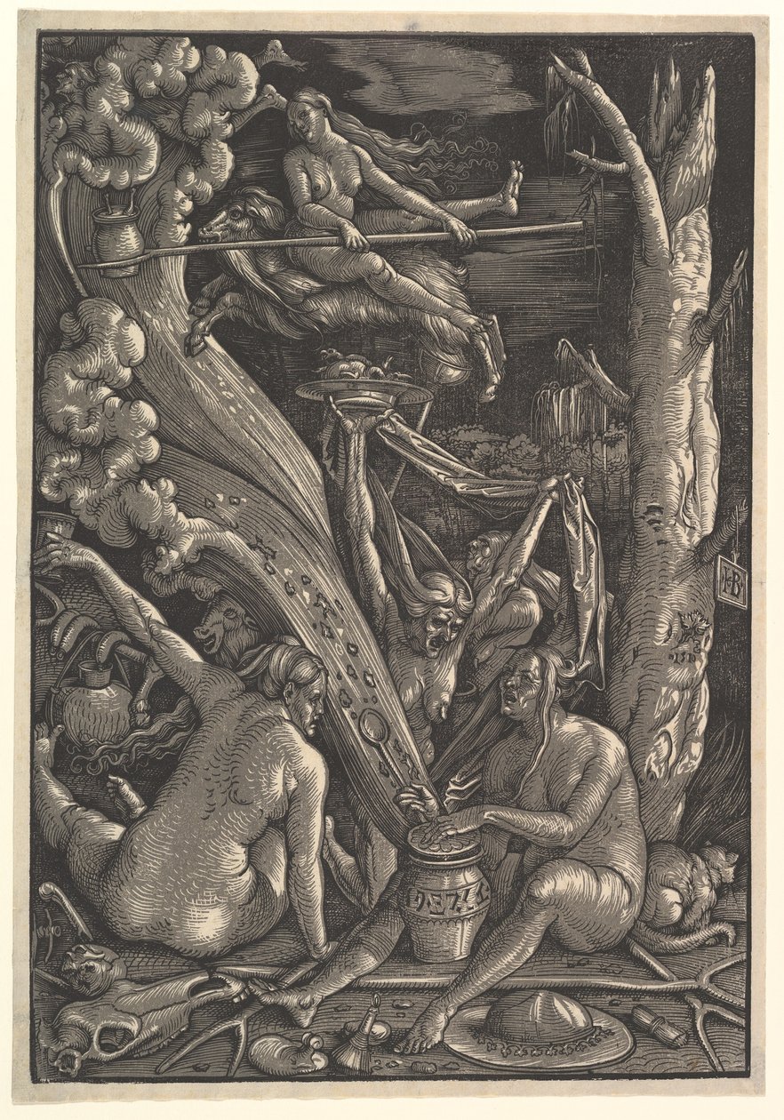 Heksene, 1510 af Hans Baldung Grien