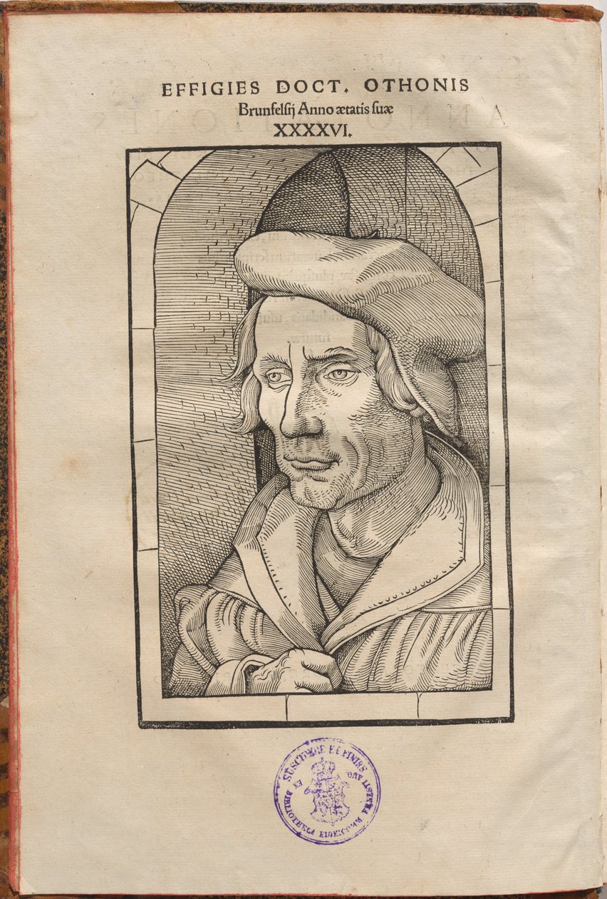 Annoteringer af Othon Brunfelsius...i de fire evangelier og apostlenes Gerninger... af Hans Baldung Grien, Otto Brunfels