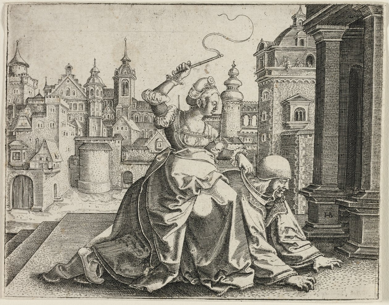 Phyllis og Aristoteles af Hans Brosamer