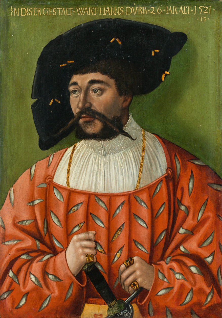 Portræt af Hans Dürr af Hans Brosamer