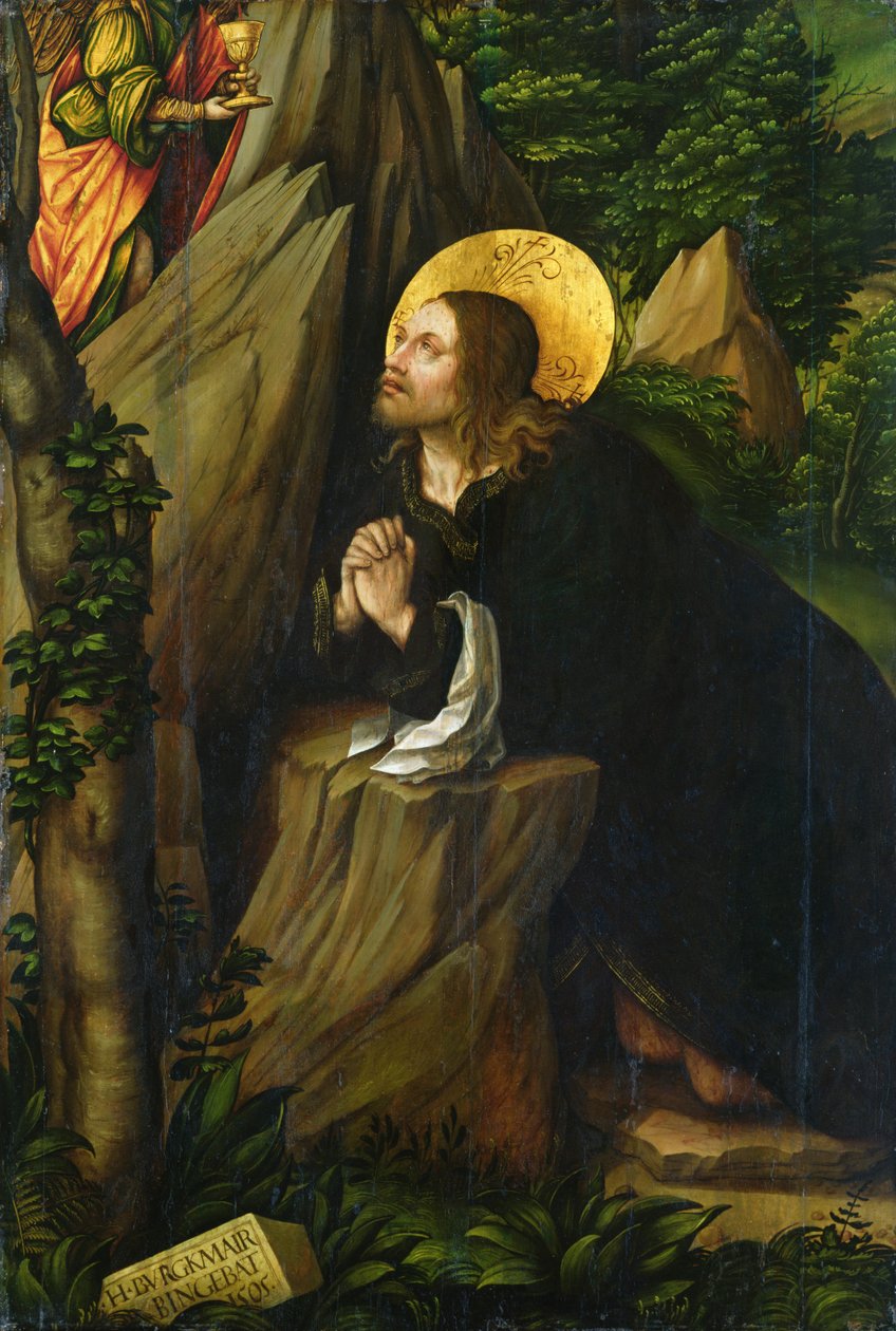 Kristus på Oliebjerget, 1505 af Hans Burgkmair