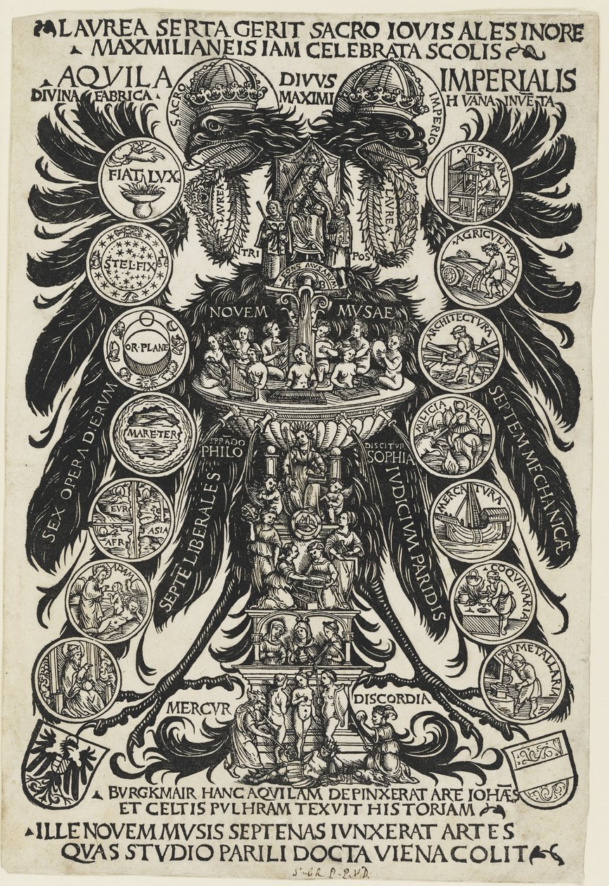 Kejser Maximilians triumf, ca. 1507 af Hans Burgkmair