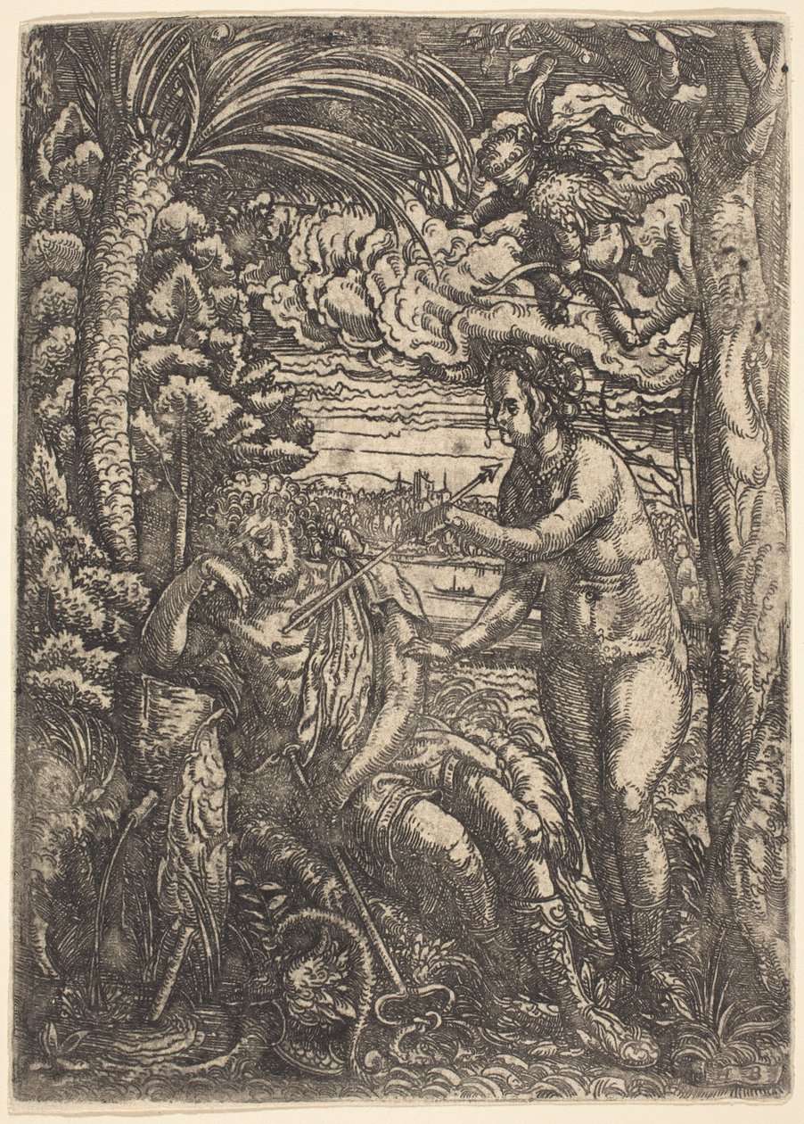 Merkur og Venus af Hans Burgkmair I