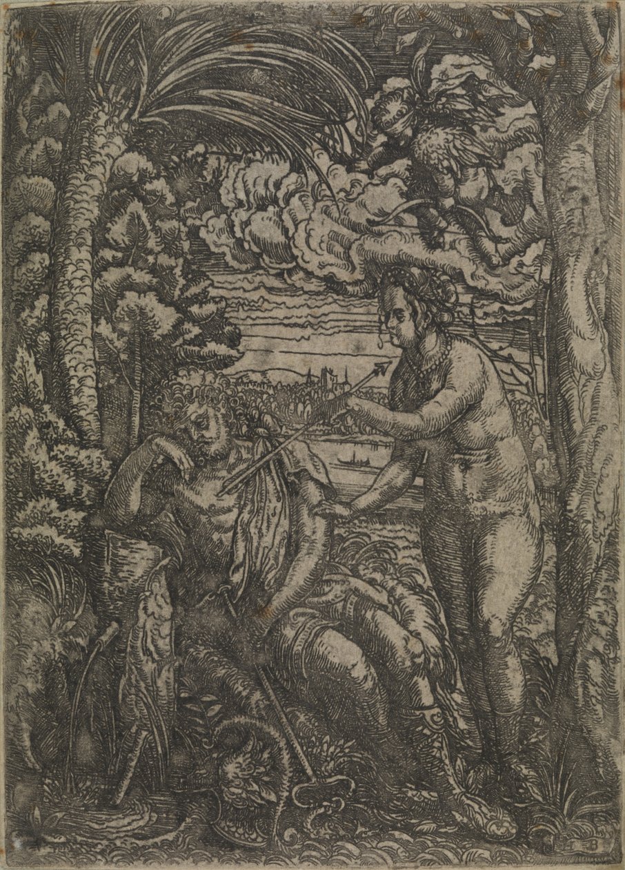 Venus og Merkur af Hans Burgkmair d.Æ.