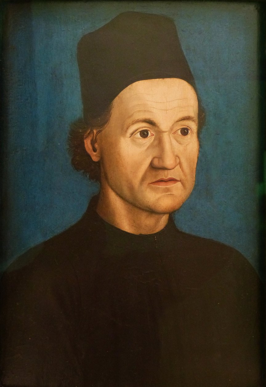 Tysk: Johannes Geiler von Kaysersberg Johann Geiler von Kaysersberg af Hans Burgkmair the Elder