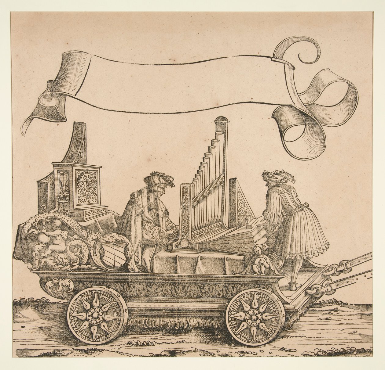 Musik - kongelig og positiv af Hans Burgkmair the Elder