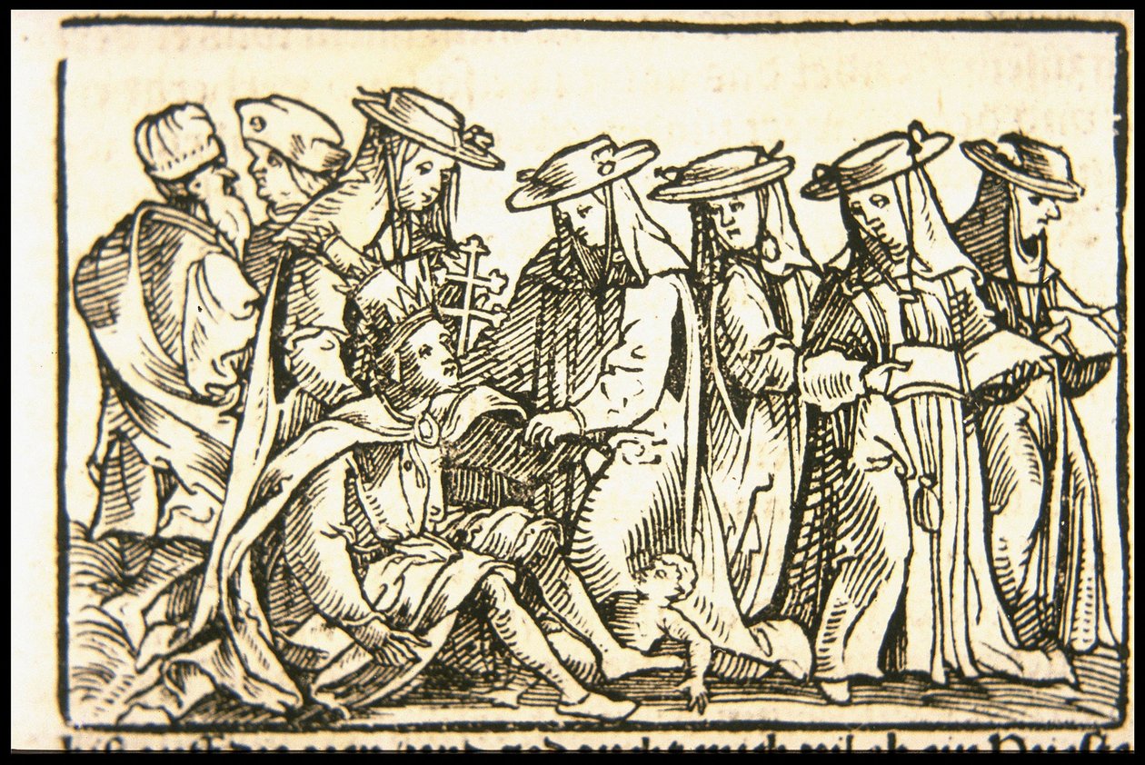 Pave Johannes, ca 1545. af Hans Burgkmair the Elder