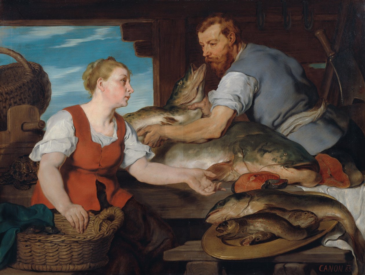 Fiskemarkedet af Hans Canon