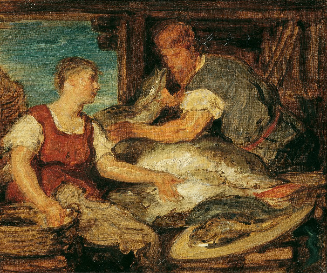 Fiskesælgeren af Hans Canon