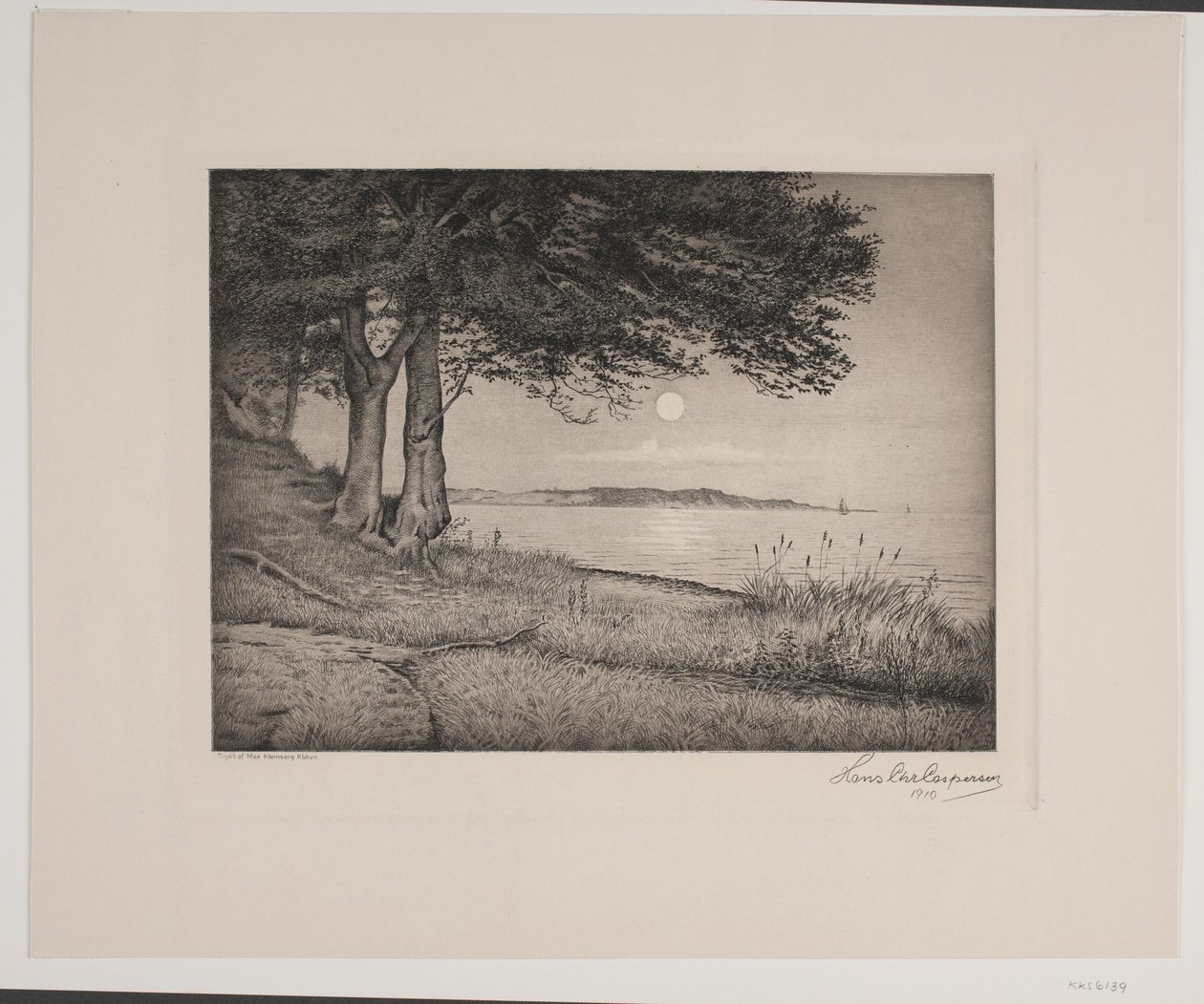 Vejle fjord af Hans Christian Gether Caspersen