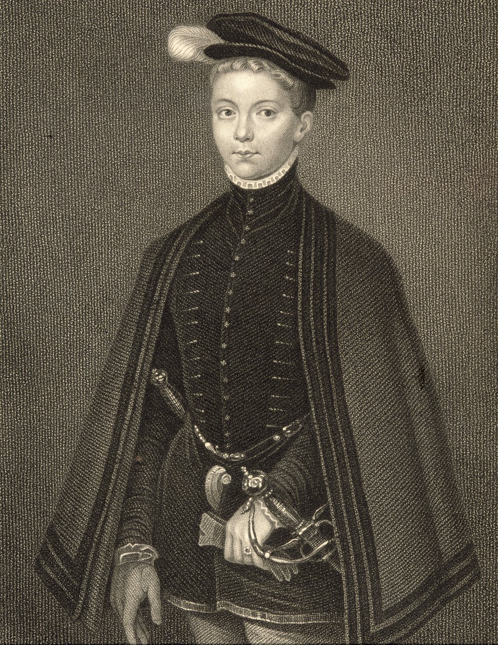 Portræt af Henry Stewart (1545-67), Lord Darnley, fra "Lodge