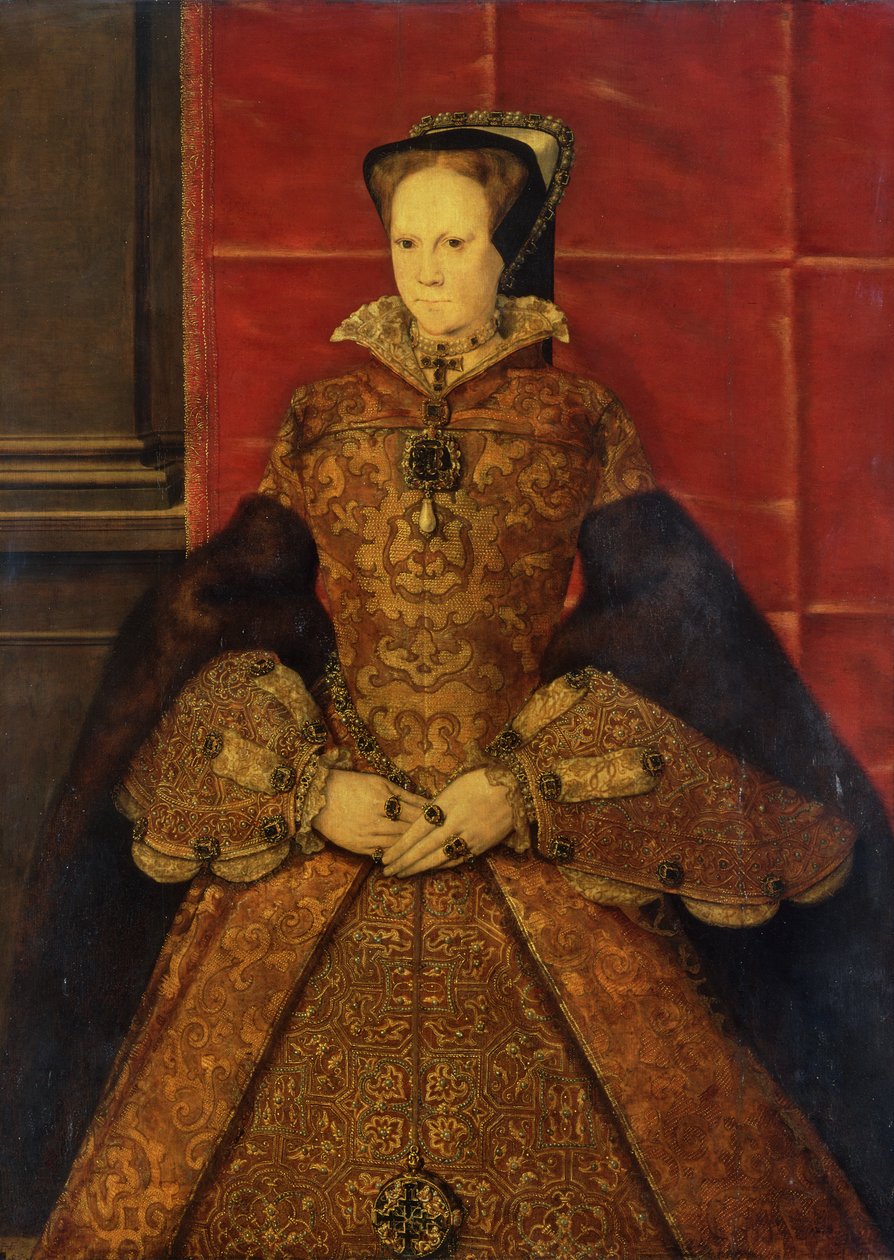 Dronning Mary I af Hans Eworth or Ewoutsz