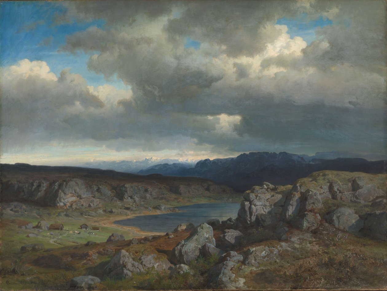 Det norske højland af Hans Gude